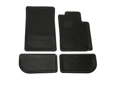 GM Front and Rear Carpeted Floor Mats in Cashmere 22865848