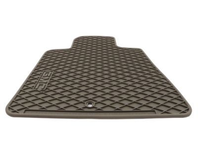 22986345 GM Front and Rear All-Weather Floor Mats in Black with Buick Logo Product Photo 4 of 5