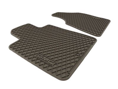 22986345 GM Front and Rear All-Weather Floor Mats in Black with Buick Logo Product Photo 2 of 5