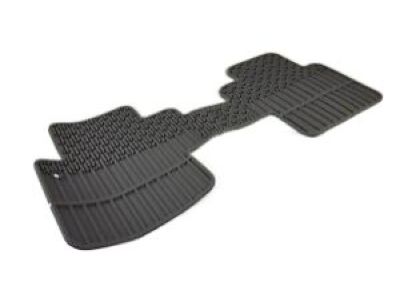 GM Second-Row One-Piece All-Weather Floor Mat in Titanium 22890452