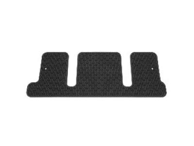 GM Cargo Area All-Weather Mat in Ebony with Traverse Logo 22890532