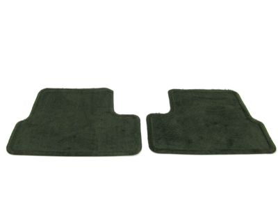 GM Front and Rear Carpeted Floor Mats in Black 22890581