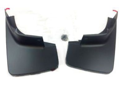 GM Front Molded Splash Guards in Anthracite 22894857