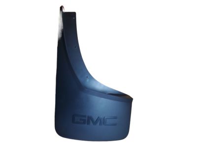 GM Rear Molded Splash Guards in Black with GMC Logo 22894866