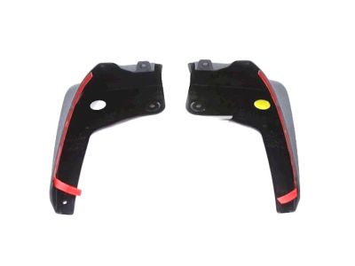 GM Front Molded Splash Guards in Anthracite 22897489