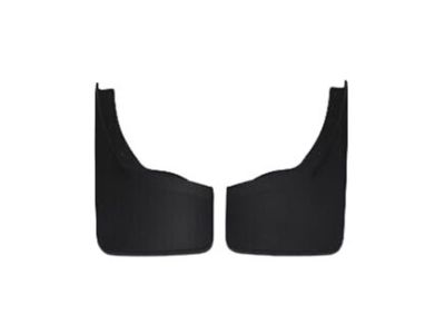 GM Front Molded Splash Guards in Black 22902391