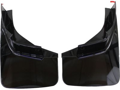 GM Front Molded Splash Guards in Black 22902391