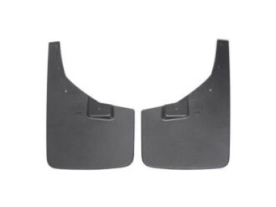 GM Front Molded Splash Guards in White Diamond 22902395
