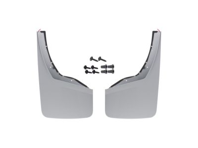 GM Front Molded Splash Guards in Summit White 22902397