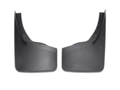 GM Front Molded Splash Guards in Red 22902398