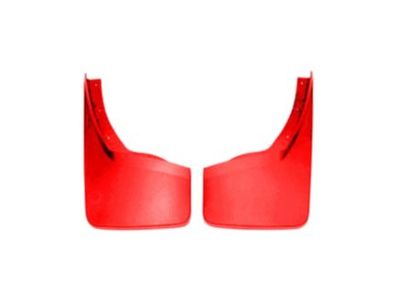 GM Rear Molded Splash Guards in Red with GMC Logo 22902408
