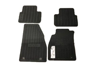 GM Front and Rear All-Weather Floor Mats in Black 22906996