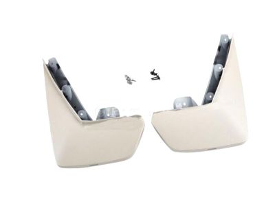 GM Rear Molded Splash Guards in Black Raven 22922803