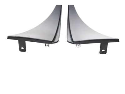 GM Rear Splash Guards in Black 22935639