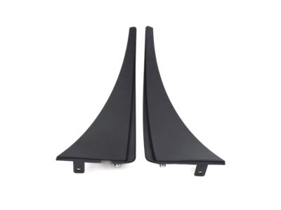 GM Rear Splash Guards in Black 22935639