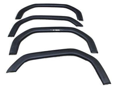 GM Front and Rear Fender Flare Set in Onyx Black 22943040