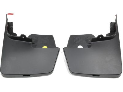 GM Front Splash Guards in Black 22958431