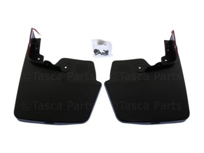 GM Front Splash Guards in Black 22958431