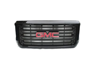 GM Grille in Onyx Black with Onyx Black Surround and GMC Logo 22972286