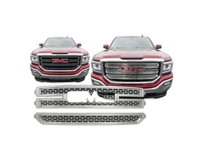 GM Grille in Quicksilver Metallic with Chrome surround and GMC Logo 22972288