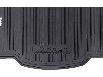 GM Premium All-Weather Cargo Area Mat in Jet Black with Impala Script 22995319