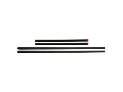 GM Front and Rear Door Moldings in Black 22998773