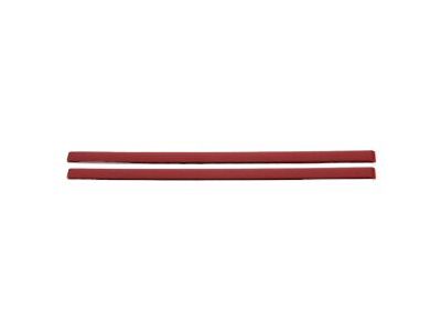 GM Front and Rear Smooth Door Moldings in Siren Red Tintcoat 22998779