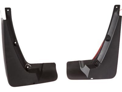 GM Rear Splash Guards in Black 23110566