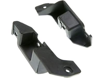 GM Molded Splash Guards in Black,Color:Black Material:Plastic 23114083