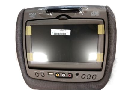 GM Rear-Seat Entertainment System with DVD Player in Dark Titanium Cloth 23140007