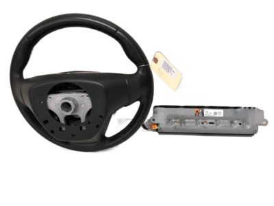 GM Steering Wheel in Jet Black Suede without Manual Control Shift 23184767