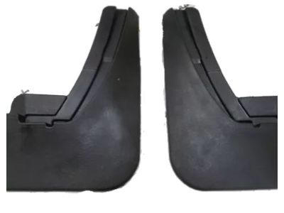GM Front Molded Splash Guards in Charcoal 23220404