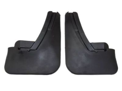 GM Front Molded Splash Guards in Charcoal 23220404