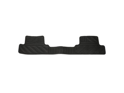 GM Extended Cab Second-Row One-Piece Premium All-Weather Floor Mat in Jet Black 23227110