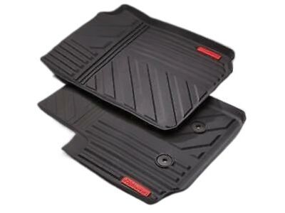 GM Crew Cab Second-Row One-Piece Premium All-Weather Floor Mat in Jet Black 23227113