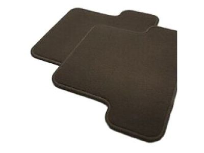 GM Crew Cab Second-Row One-Piece Premium All-Weather Floor Mat in Jet Black 23227113