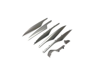 GM Interior Trim Kit in Brushed Aluminum 23227471