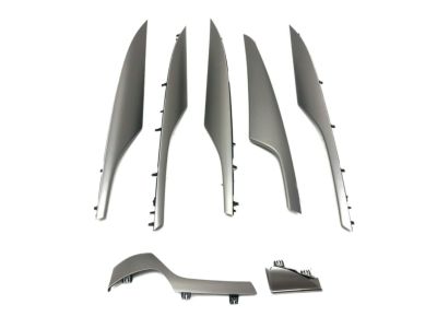 GM Interior Trim Kit in Brushed Aluminum 23227471