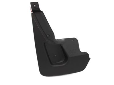 GM Front Molded Splash Guards in Black 23228521