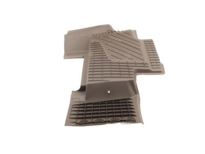 GM Second-Row Interlocking Premium All-Weather Floor Liner in Cocoa 23237407