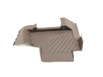 GM Second-Row Interlocking Premium All-Weather Floor Liner in Cocoa 23237407