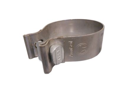 GM 3.6L Polished Stainless Steel Dual-Wall Angle-Cut Exhaust Tip with Bowtie Logo 23238759