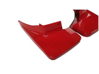 GM Front Molded Splash Guards in Red Hot 23238773