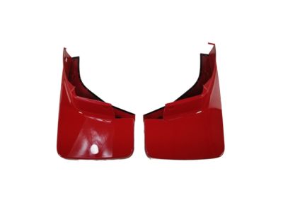 GM Front Molded Splash Guards in Red Hot 23238773