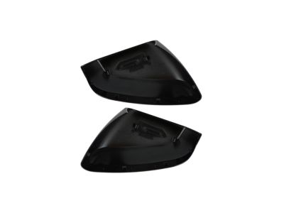 GM Outside Rearview Mirror Covers in Mosaic Black Metallic 23249411