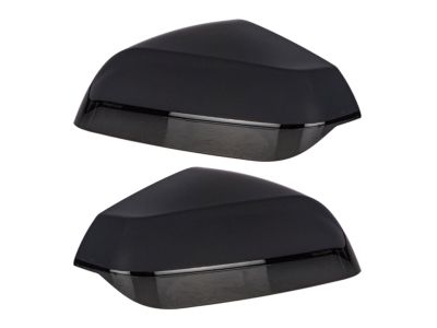 GM Outside Rearview Mirror Covers in Mosaic Black Metallic 23249411