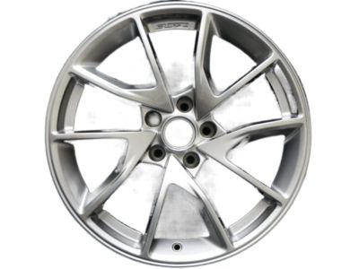 GM 19x10-Inch Aluminum 5-Split-Spoke Front Wheel in Nickel Pearl 23251390