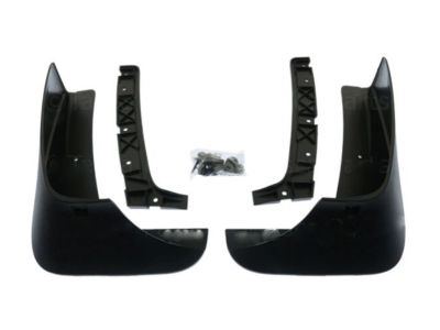 GM Rear Splash Guards in Black 23257028