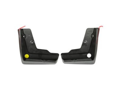 GM Front Splash Guards in Black (for Models with Assist Steps) 23266303