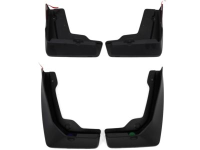 GM Front Splash Guards in Black (for Models with Assist Steps) 23266303